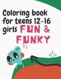 coloring books for teens 12-16 girls easy: coloring book 8.5 x11 Inches ( 44.20 x 28.57 cm ) On bleed 70 pages 35 coloring pages black and white teens - Paperback