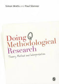 Doing Q Methodological Research: Theory, Method & Interpretation - Paperback