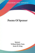 Poems Of Spenser - Paperback