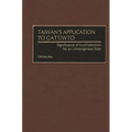 Taiwan's Application to GATT/Wto: Significance of Multilateralism for an Unrecognized State - Hardcover