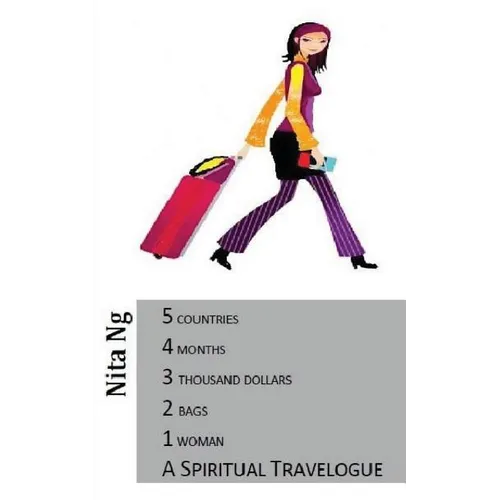 A Spiritual Travelogue: 5 countries, 4 months, 3 thousand dollars, 2 bags and 1 woman - Paperback