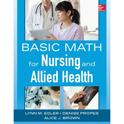 Basic Math for Nursing and Allied Health - Paperback