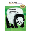 My First Reader Panda Bear, Panda Bear, What Do You See? - Hardcover