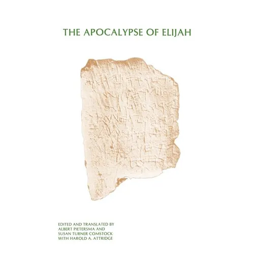 The Apocalypse of Elijah - Paperback
