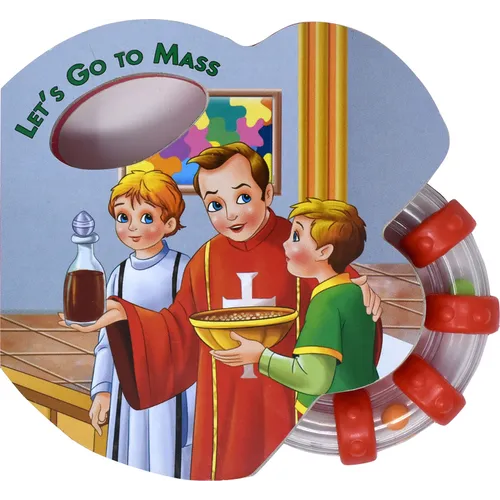 Let's Go to Mass (Rattle Book) - Board Book