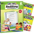180 Days(tm) Reading, Writing and Math for Grade K: 3-Book Set: Practice, Assess, Diagnose - Paperback