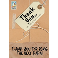 Thank You For Being The Best Papa!: My Gift Of Appreciation: Full Color Gift Book Prompted Questions 6.61 x 9.61 inch - Paperback