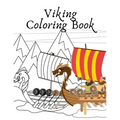 Viking Coloring Book: warrior mythology ships for kids - Paperback