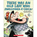 There Was an Old Lady Who Swallowed a Chick! - Hardcover