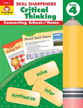 Skill Sharpeners: Critical Thinking, Grade 4 Workbook - Paperback
