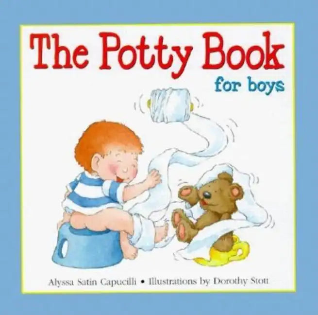 The Potty Book for Boys - Hardcover