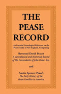 The Pease Record - Paperback
