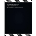 Storyboard Template 1.85: 1: Academy Flat 4 Panels With Narration Lines Storyboard Template For Filmmakers, Graphic Designers, Animators ETC. - Paperback