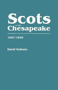 Scots on the Chesapeake, 1607-1830 - Paperback