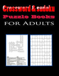 Crossword & sudoku Puzzle Books for Adults: Fun and Relaxing Puzzles with Solutions: Crossword, sudoku 8,5"x11" 176 pages - Paperback