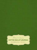Large 8.5 x 11 Dotted Bullet Journal (Moss Green #14) Hardcover - 245 Numbered Pages - Hardcover