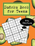 Sudoku Book For Teens 4th Edition: Easy to Medium Sudoku Puzzles Including 330 Sudoku Puzzles with Solutions, Avocado Edition, Great Gift for Teens or - Paperback