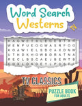 TV Westerns Word Search: Word Search Puzzles For Adult - Paperback