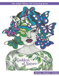 Goddess of Nature: The Adult Ethnic Art Coloring Book - Paperback