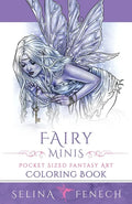 Fairy Minis - Pocket Sized Fairy Fantasy Art Coloring Book - Paperback