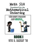 Stanford Math 51H Translated for the Mathematical Underdog: Midterm 1: The Linear Algebra Menace - Paperback