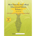 Word Find For Your Mind: Educational Edition - Paperback