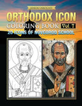 Orthodox Icon Coloring Book Vol. 7: 20 Icons of Novgorod School - Paperback