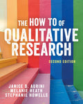 The How To of Qualitative Research - Paperback