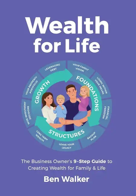 Wealth For Life: The Business Owner's 9-Step Guide To Creating Wealth For Family & Life - Hardcover