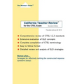 California Teacher Review(tm): for the CTEL Exam - Paperback