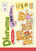 The Bear Family Diorama: Paper toys mini world - Paperback