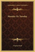 Monday Or Tuesday - Hardcover