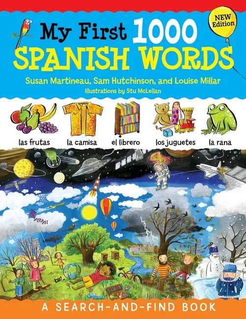 My First 1000 Spanish Words, New Edition: A Search-And-Find Book - Paperback