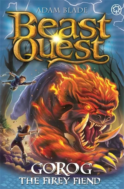 Beast Quest: Gorog the Fiery Fiend: Series 27 Book 1 - Paperback