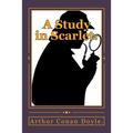 A Study in Scarlet. - Paperback