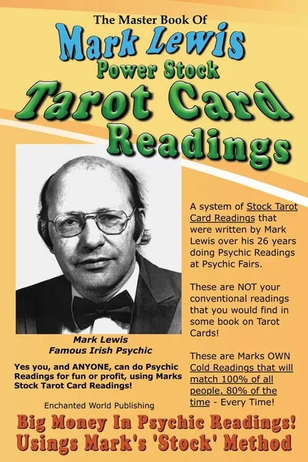 The Master Book of Mark Lewis Power Stock Tarot Card Cold Readings - Paperback