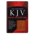 KJV LP Lux-Leather Brown Portfolio Design - Imitation Leather