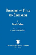 Dictionary of Civics and Government - Paperback