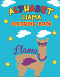 Alphabet Liama Coloring Book: Kids Coloring Book for Learn & Draw Alphabet - Paperback
