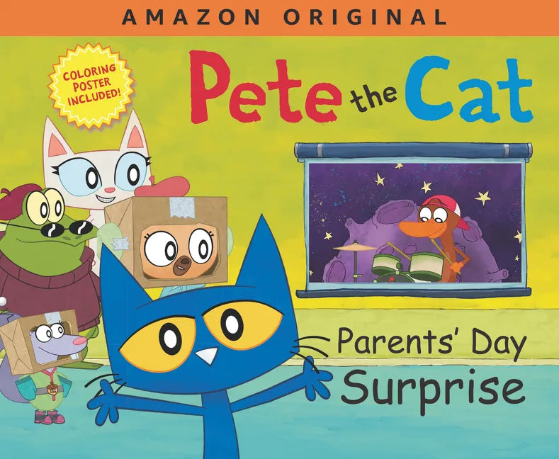Pete the Cat Parents' Day Surprise: A Father's Day Gift Book from Kids - Hardcover