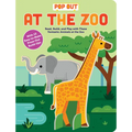Pop Out at the Zoo: Read, Build, and Play with These Fantastic Animals at the Zoo - Board Book