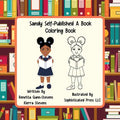 Sandy Self Published a Book Coloring Book - Paperback