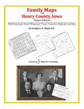 Family Maps of Henry County, Iowa - Paperback
