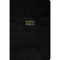 Rvr 1960 Biblia Letra Grande Tamaño Manual, Negro Piel Fabricada Con Índice (Edición 2023): Con Referencias. Nueva Tipografía - Bonded Leather