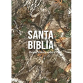 Biblia Rvr 1960 Compacta Símil Piel Camuflaje Hojas Verde (Bible Rvr 1960 Compact Size Leatherlike Green Leaves Camouflage (Spanish Edition) - Leather