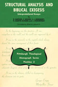 Structural Analysis and Biblical Exegesis - Paperback