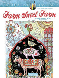 Creative Haven Farm Sweet Farm Coloring Book - Paperback