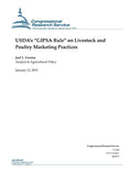 USDA's "GIPSA Rule" on Livestock and Poultry Marketing Practices - Paperback