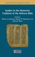 Studies in the Masoretic Tradition of the Hebrew Bible - Hardcover