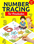 Number Tracing Book for Preschoolers: Number Tracing Books for kids ages 3-5: Number Writing Practice, Number Tracing Practice, Number Tracing for Kin - Paperback